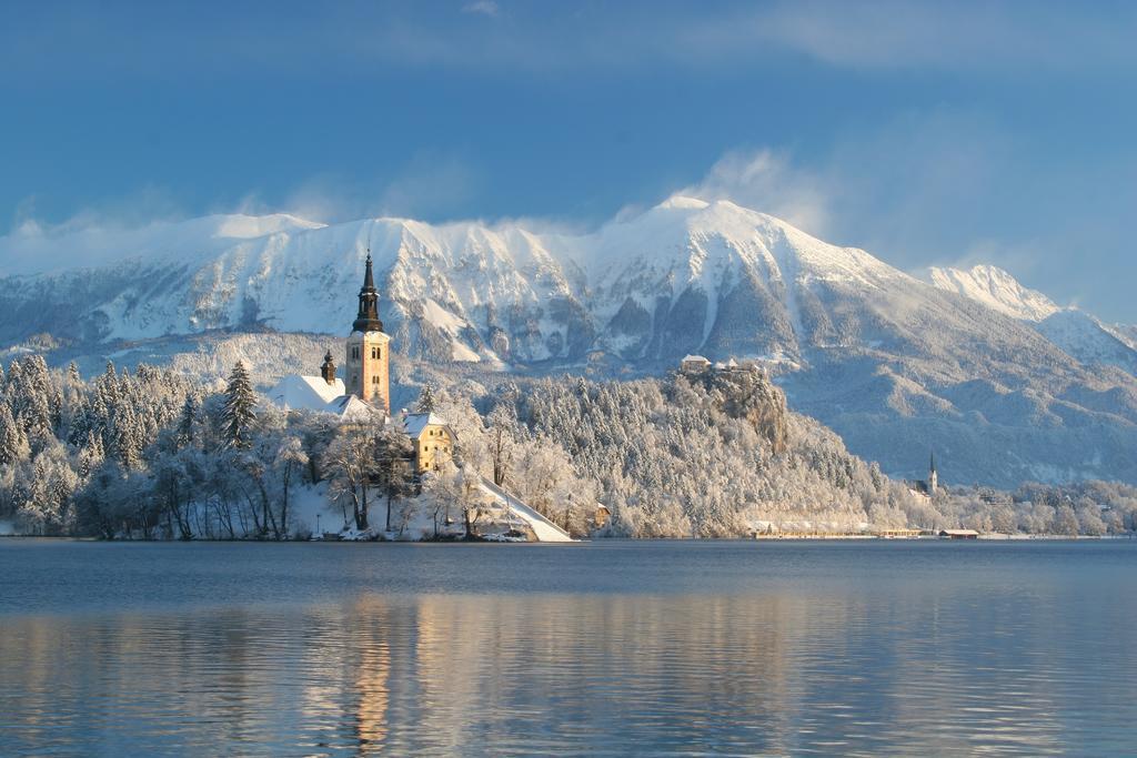 Ribno Alpine Hotel Bled Bagian luar foto