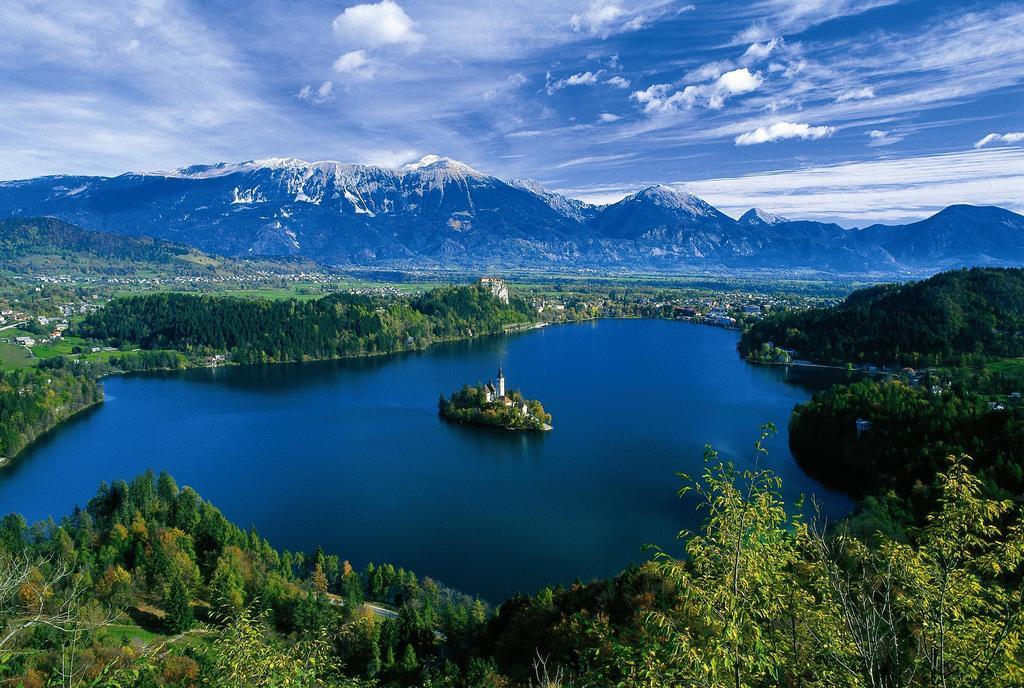 Ribno Alpine Hotel Bled Bagian luar foto